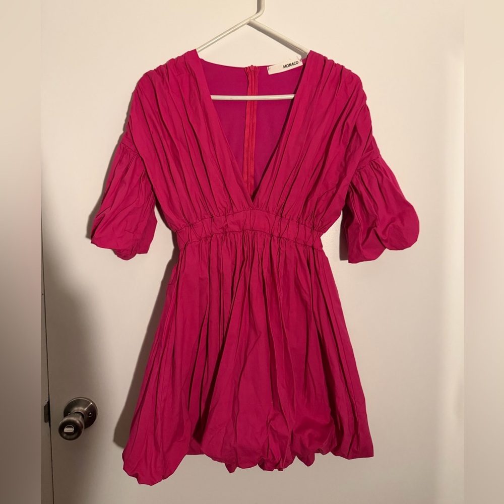 Fuchsia mini Dress